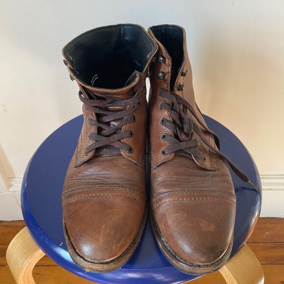 Thursday Boot Company Women's Captain Natural Leather Boot Size 9.5 - Picture 9 of 9
